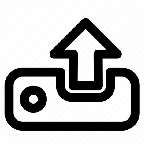Arrow Data Up Upload Icon Download On Iconfinder