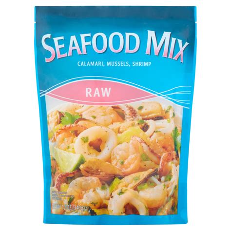 Raw Seafood Mix 12 Oz