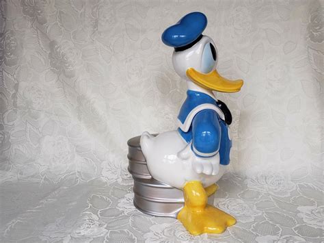 Disney Donald Duck 75th Anniversary Cookie Jar Aunt Gladys Attic