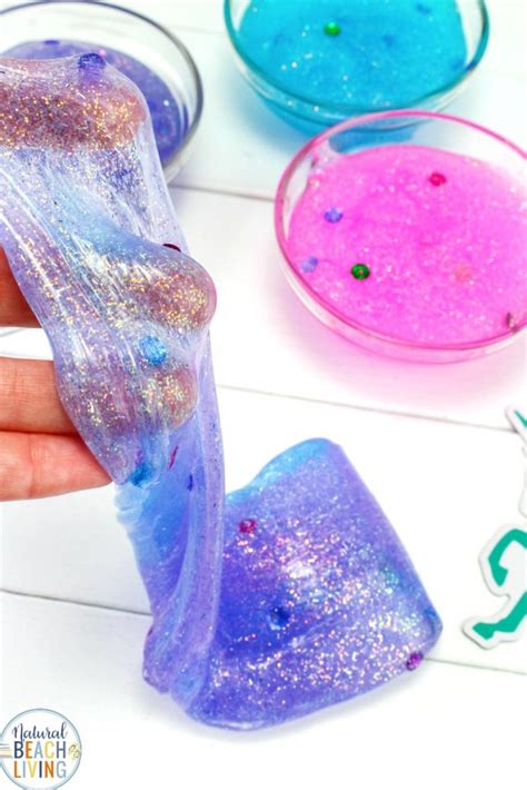 Unicorn Slime The Best Slime Recipe Natural Beach Living