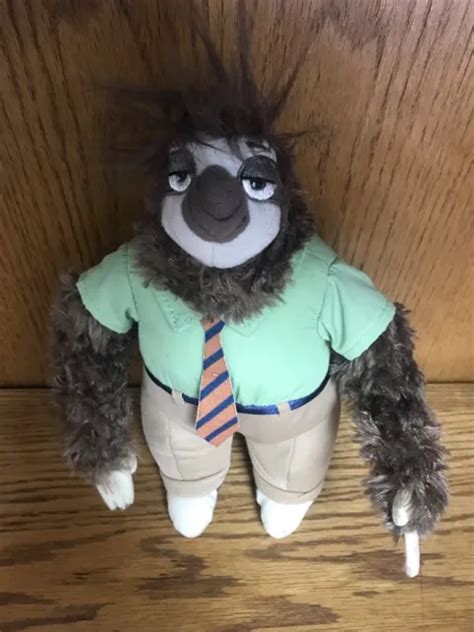 Disney Zootopia Flash Slothmore Sloth 9” Plush Collectible Toy 999