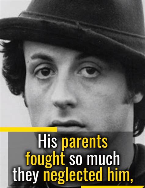 Sylvester Stallone Inspiration On The Rocky Road To Success Before