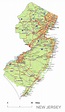 New Jersey State vector road map. lossless scalable AI,PDF map for ...