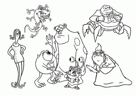 Here are 20 monster inc. Mike Wazowski Coloring Pages - Coloring Home