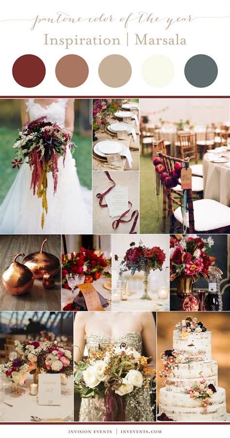 Perfect Fall Marsala Inspiration Using Pantones Color Of The Year In