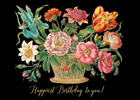 Happiest Birthday To You 5 X 7 Greeting Card P Flynn Design