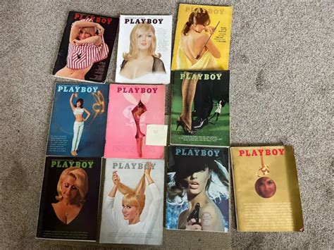 Playboy Magazine Lot Issues With Centerfolds Picclick