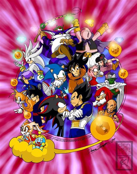 I decided to do this when i realise that both franchises had certain similarities. Sonic the hedgehog vs dragon ball z | Anime&Manga ...