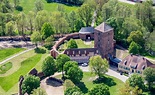 Wittstock/Dosse aus der Vogelperspektive: Burganlage der Veste ...