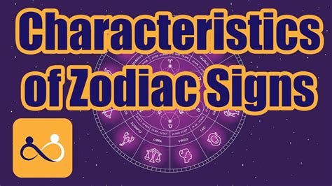 Zodiac Signs And Characteristics