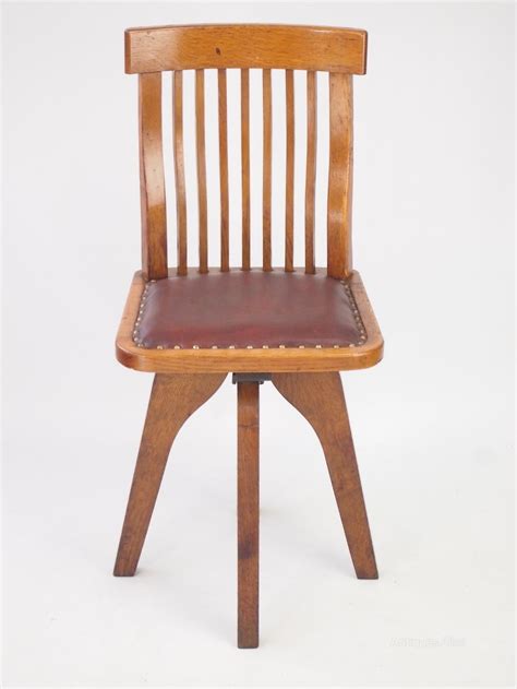 5369 results for wood swivel seat chair. Small Oak Swivel Desk Chair - Antiques Atlas