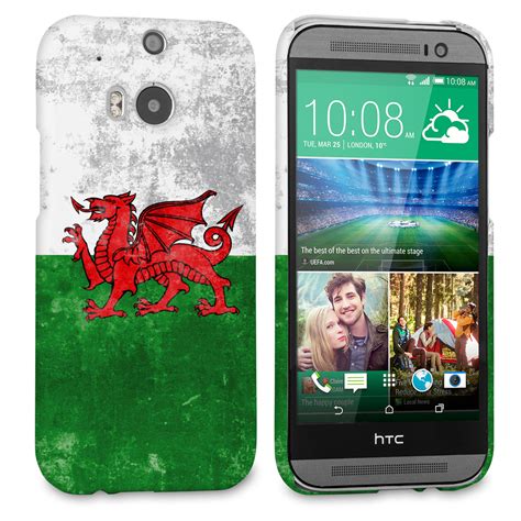 Caseflex Htc One M8 Retro Wales Flag Case Mobile Madh