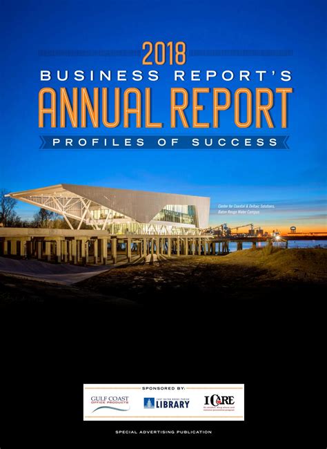 Baton Rouge Business Report S Annual Report By Baton Rouge