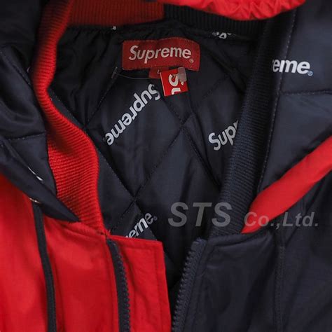 Supreme 2 Tone Hooded Sideline Jacket Ugshaft