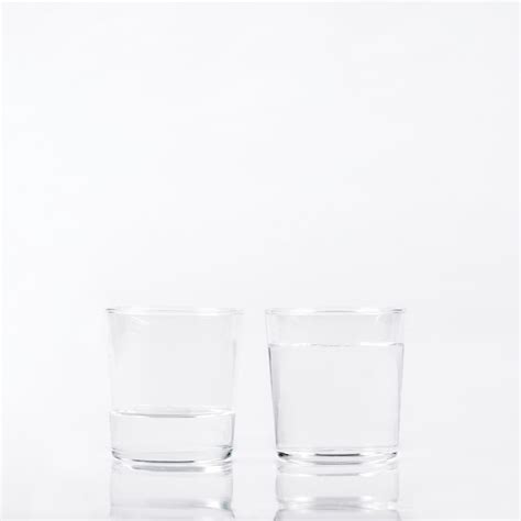 free photo two glasses of water