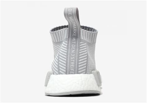 Adidas Nmd City Sock Primeknit White Grey