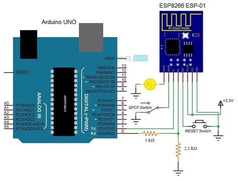Getting Started With Esp8266 And Arduino Esp8266 Arduino Interface