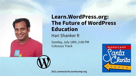 Hari Shanker R The Future Of Wordpress Education