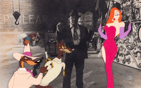 Animation Production Cel For Who Framed Roger Rabbit 1988 Jessica Rabbit Cartoon Jessica