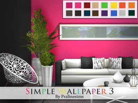 Pralinesims Simple Wallpaper 3 Simple Wallpapers Pastel Home Decor