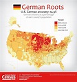 German Roots | German ancestry, Map, Ancestry map
