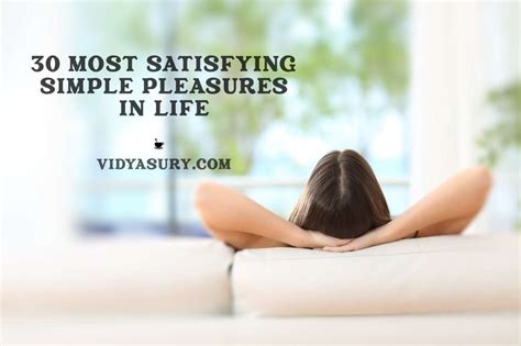 30 most satisfying simple pleasures in life vidya sury collecting smiles