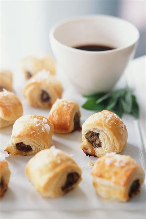 Sausage Rolls With Worcestershire Sauce Thanksgiving Appetizer