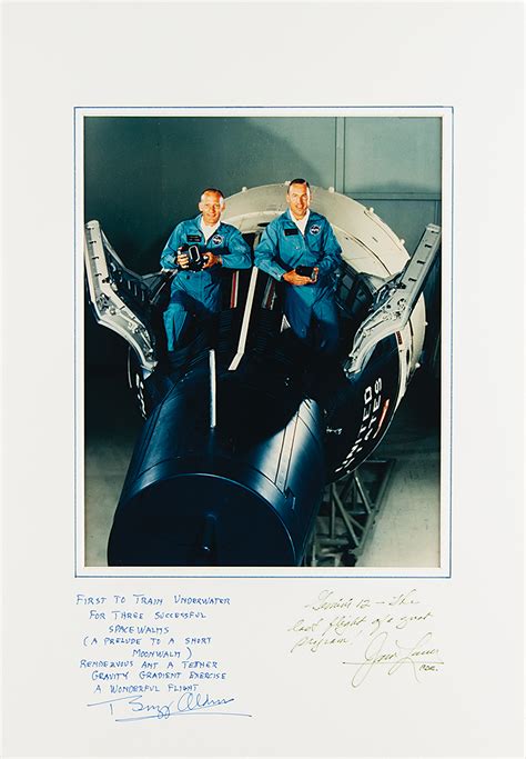 Gemini 12 Signed Photograph Rr Auction