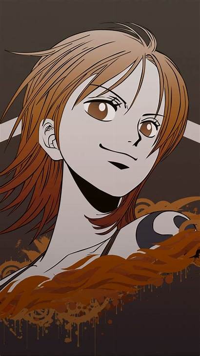 Nami Piece Anime Iphone Wallpapers Face Backgrounds