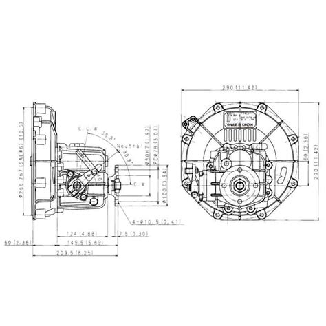 Yanmar Km2p 1 Kanzaki Marine Transmission 2621 Ratio Mechanical Boat