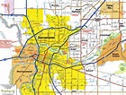 Sacramento, California Map