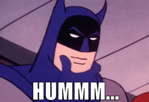 Hummm GIF Batman Hmm Discover Share GIFs