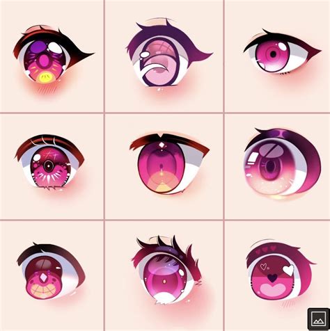 Eye Shading By Official Moo On Youtube Anime Eye Drawing Cute Eyes