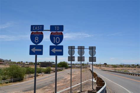 Interstate 8 Aaroads Arizona