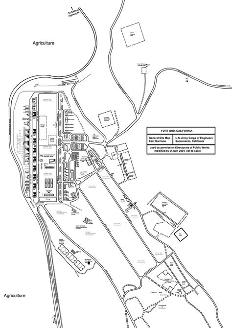 Ft Ord East Garrison Map 2003 Ooligan Flickr