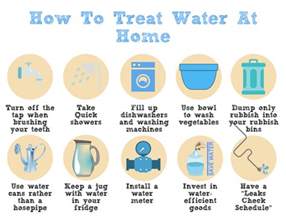How To Treat Water At Home 5 Top Water Saving Tips Rubbish Please