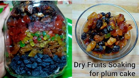 Dry Fruits Soaking For Plum Cake In Orange Juice 😋 Youtube