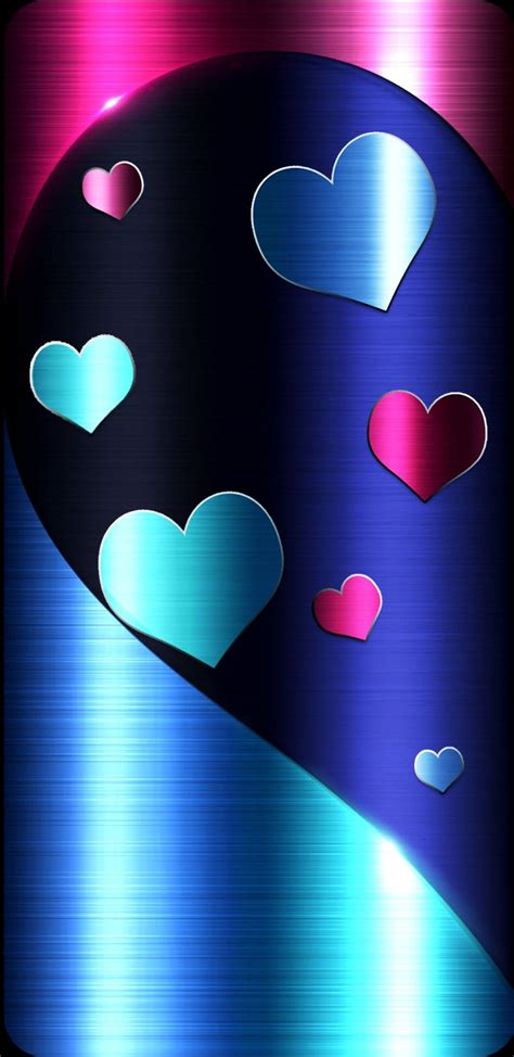 Pretty Phone Wallpaper Heart Iphone Wallpaper Bling Wallpaper