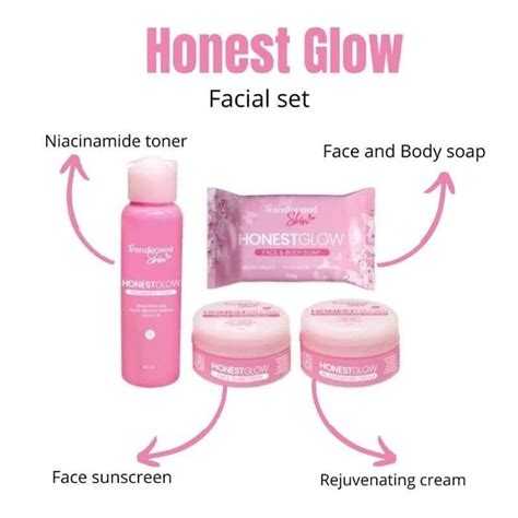 Honest Glow Facial Set By Transformed Skin Lazada Ph
