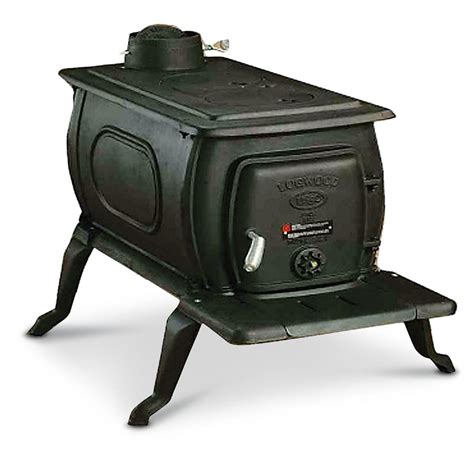 Large Cast Iron Logwood Stove 174868 Wood And Pellet Stoves At