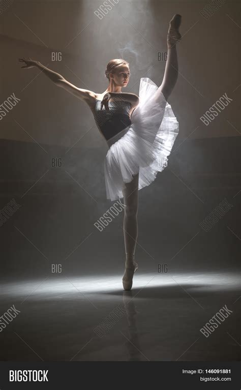 cute ballerina making image and photo free trial bigstock