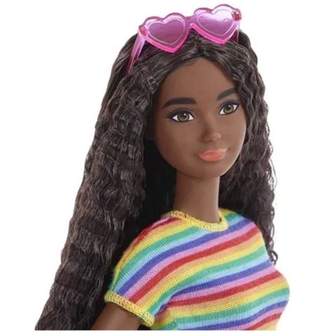 boneca barbie fashionistas 166 negra cadeirante mattel