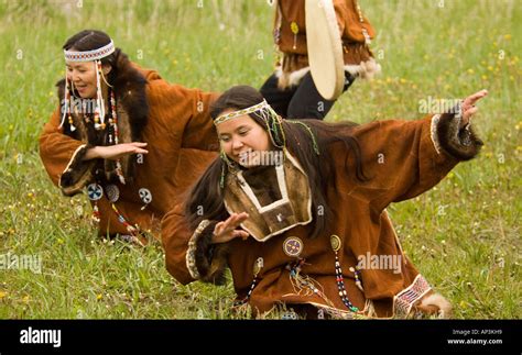 Koryak Native People Of Ossora Village From Kamchatka Peninsula Russia