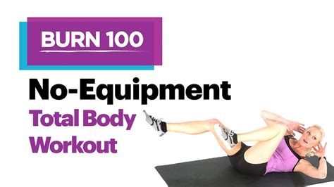 No Equipment Total Body Workoutquick And Easy At Home