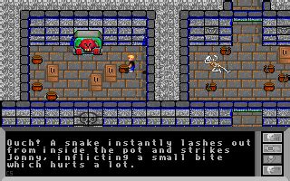 Screenshot Of Jonny Quest Curse Of The Mayan Warriors DOS 1993