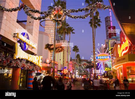Citywalk Mall At Universal Studios Hollywood In Los Angeles California United States Of
