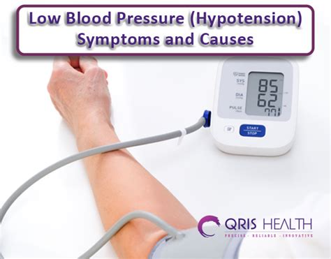 Low Blood Pressure Hypotension Symptoms And Causes Qris Health