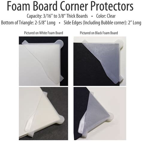 Buy Foam Board Corner Protectors Online Protect Mounting Boards