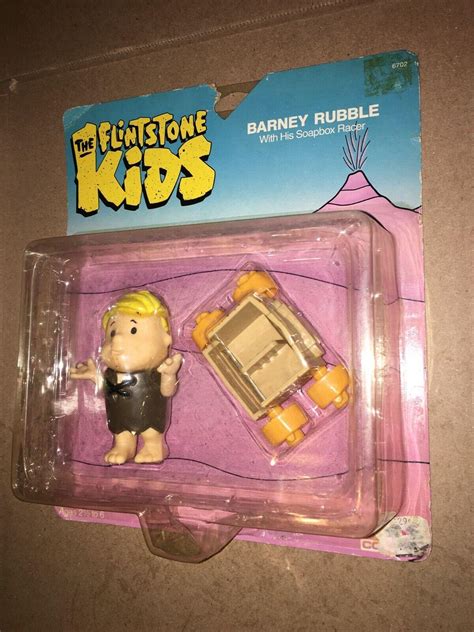 The Flintstone Kids Barney Rubble Action Figure Coleco 1986 New