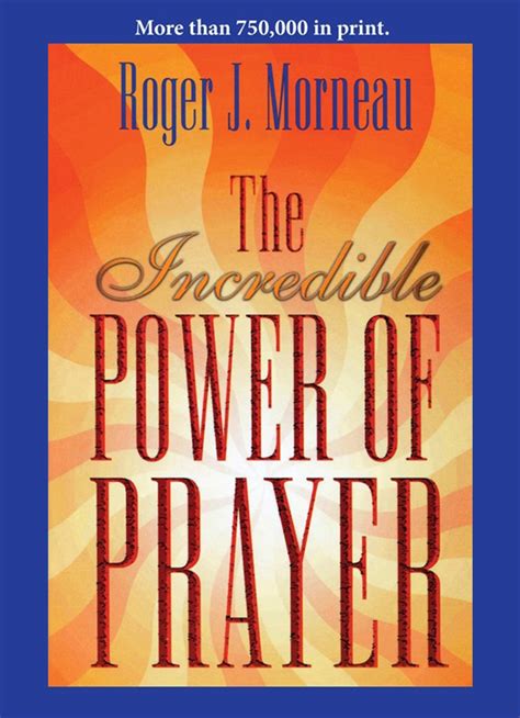 Incredible Power Of Prayer Lifesource Christian Bookshop